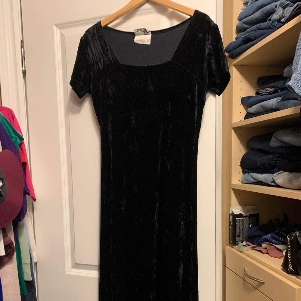 Ladies formal dress Navy blue